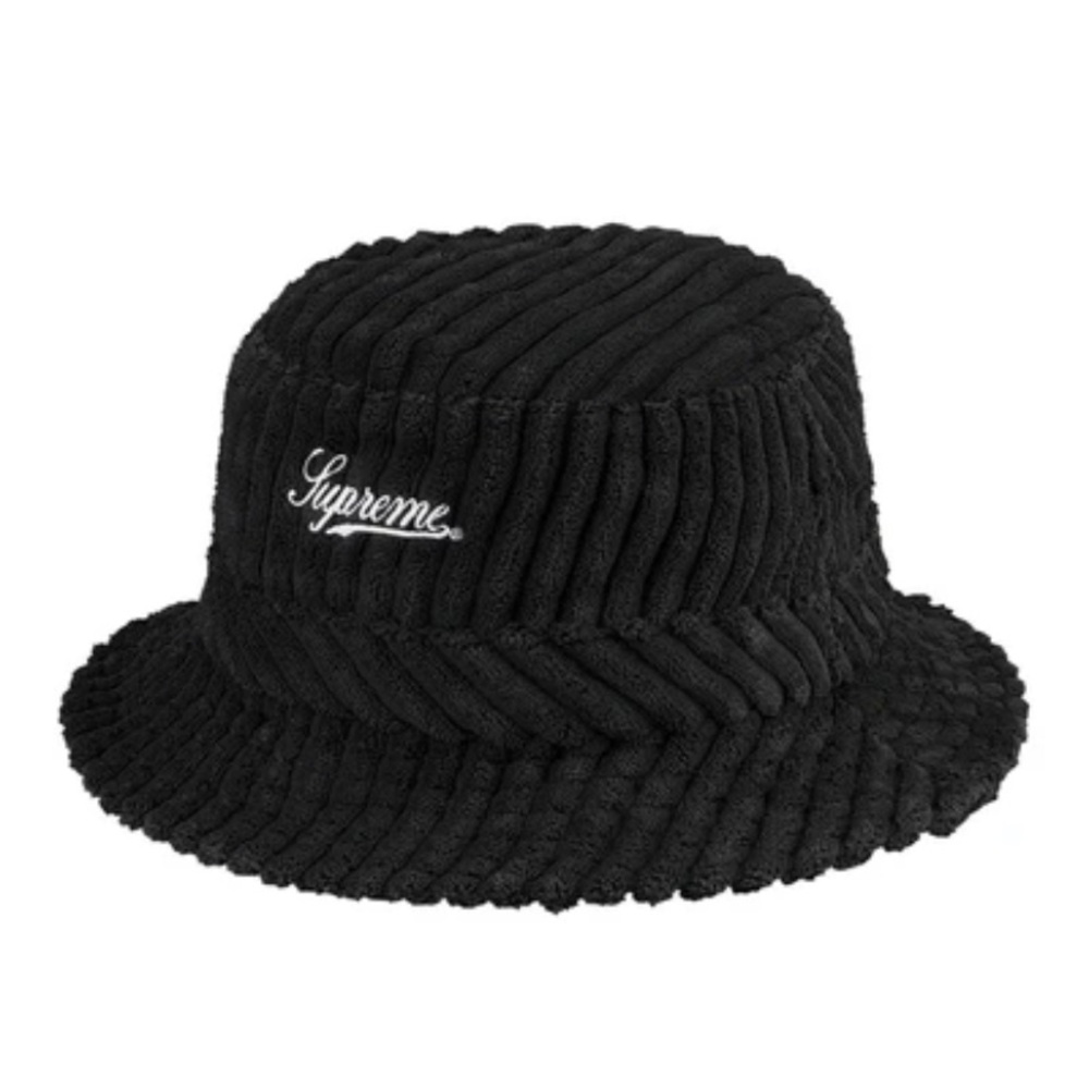 Supreme Terry corduroy bucket hat